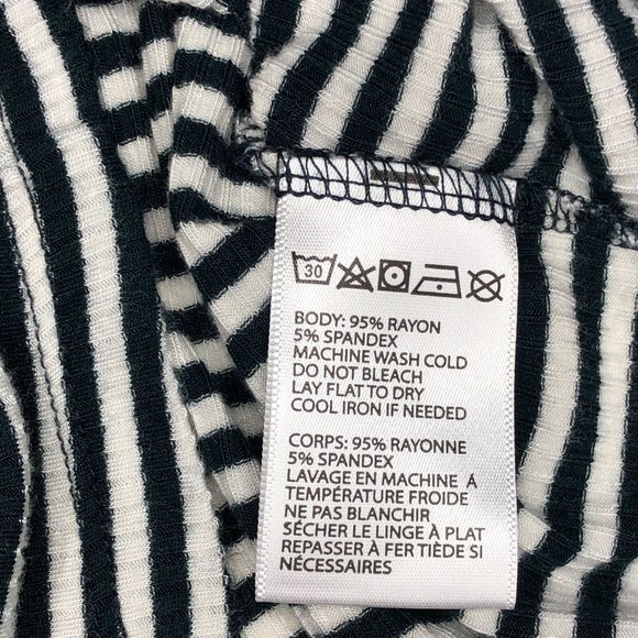 Urban Outfitters Truly Madly Deeply Boho Black & White Crop Top Festival Y2K - Picture 6 of 6